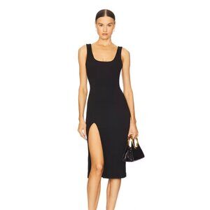 NBD REVOLVE THOM MIDI DRESS BLACK NWOT S